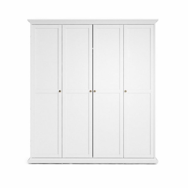 ebuy24 Kleiderschrank Venedig Kleiderschrank 4-Trg. Breite 181 cm, Höhe günstig online kaufen