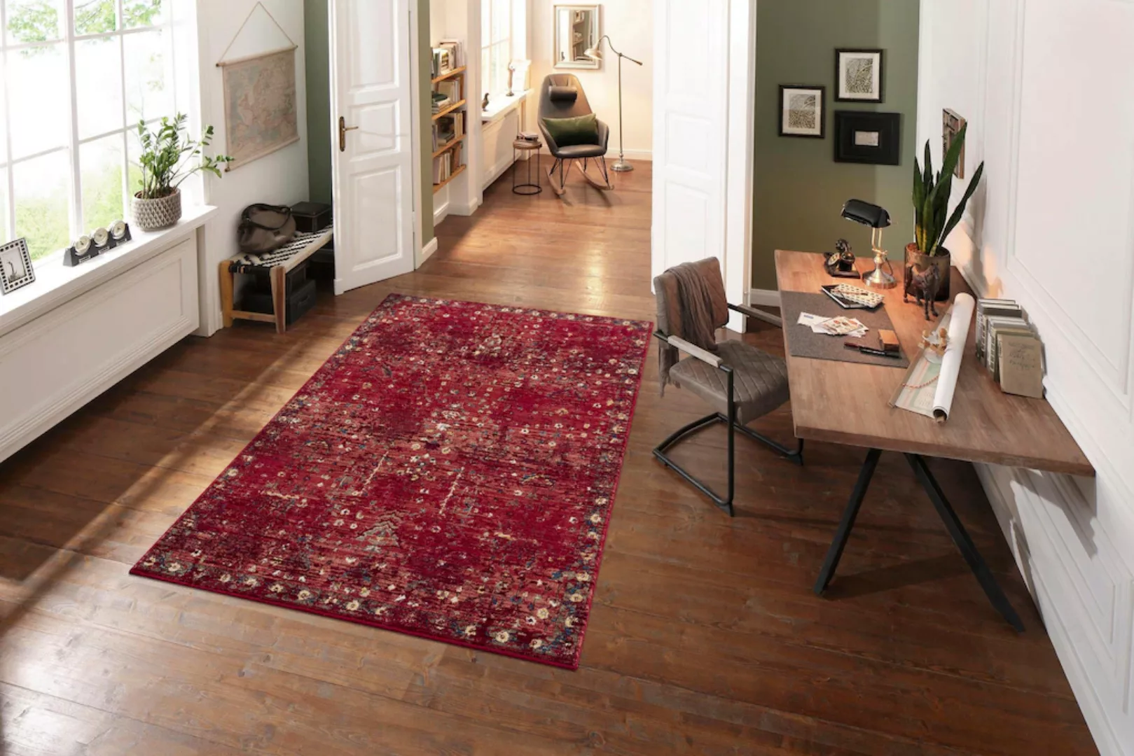 my home Teppich »Clovis«, rechteckig, 11 mm Höhe, Teppich im Orient-Design, günstig online kaufen