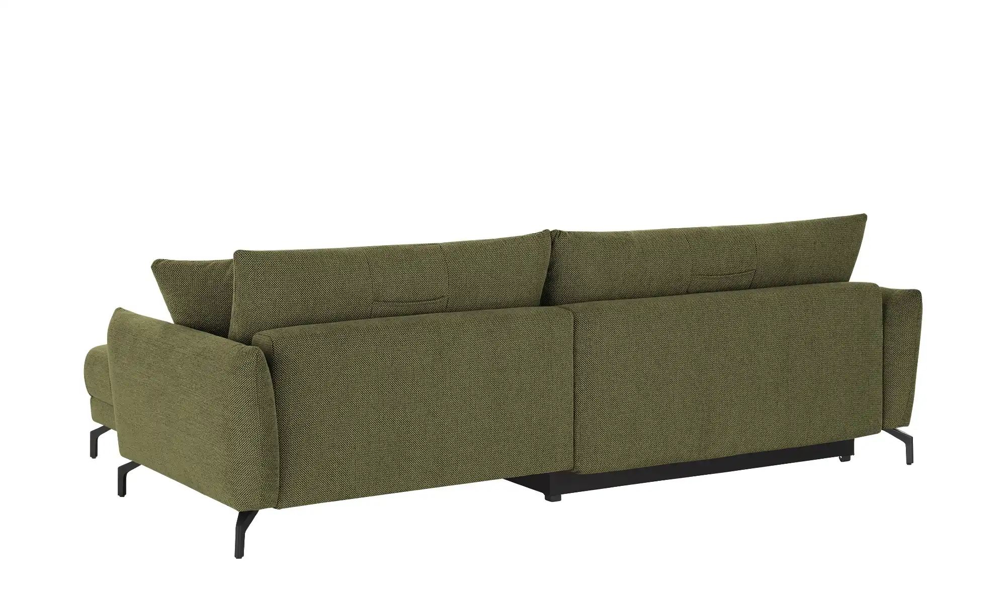 bobb Ecksofa   Casandra de Luxe ¦ grün ¦ Maße (cm): B: 284 H: 91 T: 191 Pol günstig online kaufen