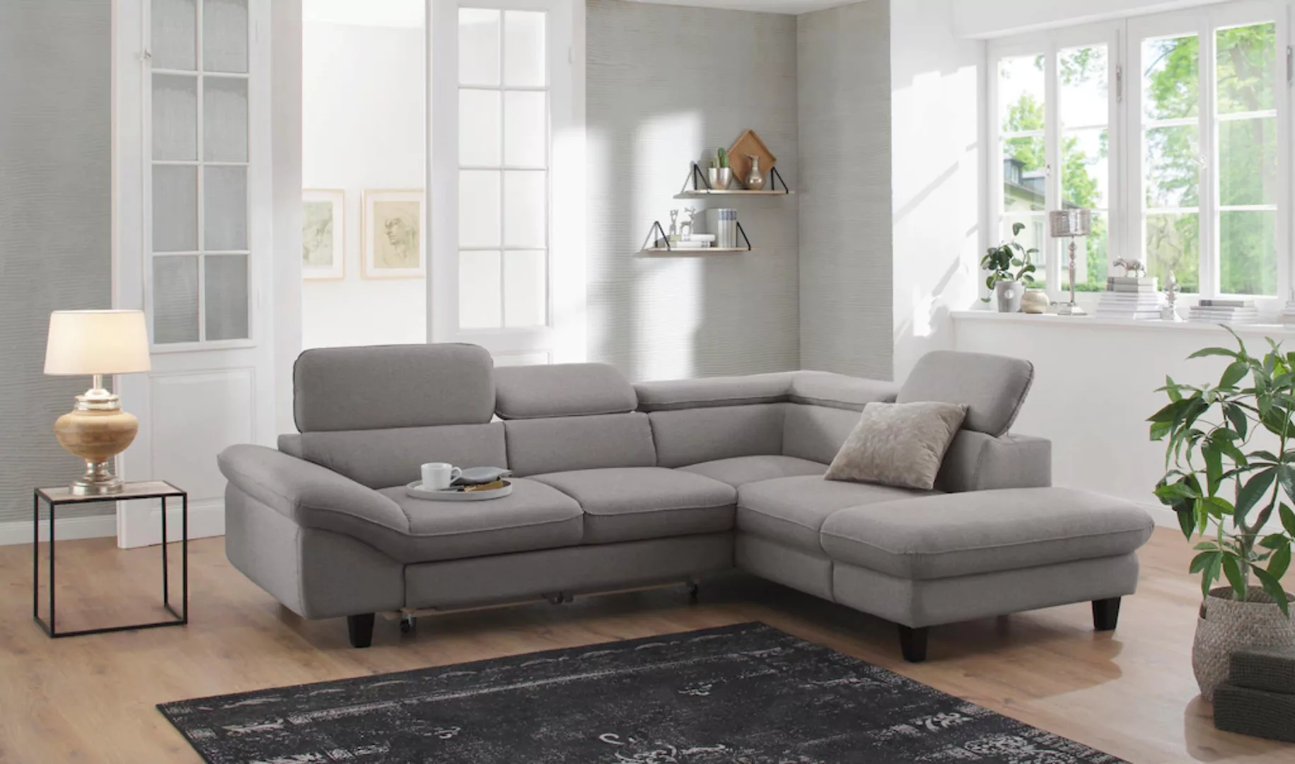 Home affaire Ecksofa "Pilot L-Form" günstig online kaufen