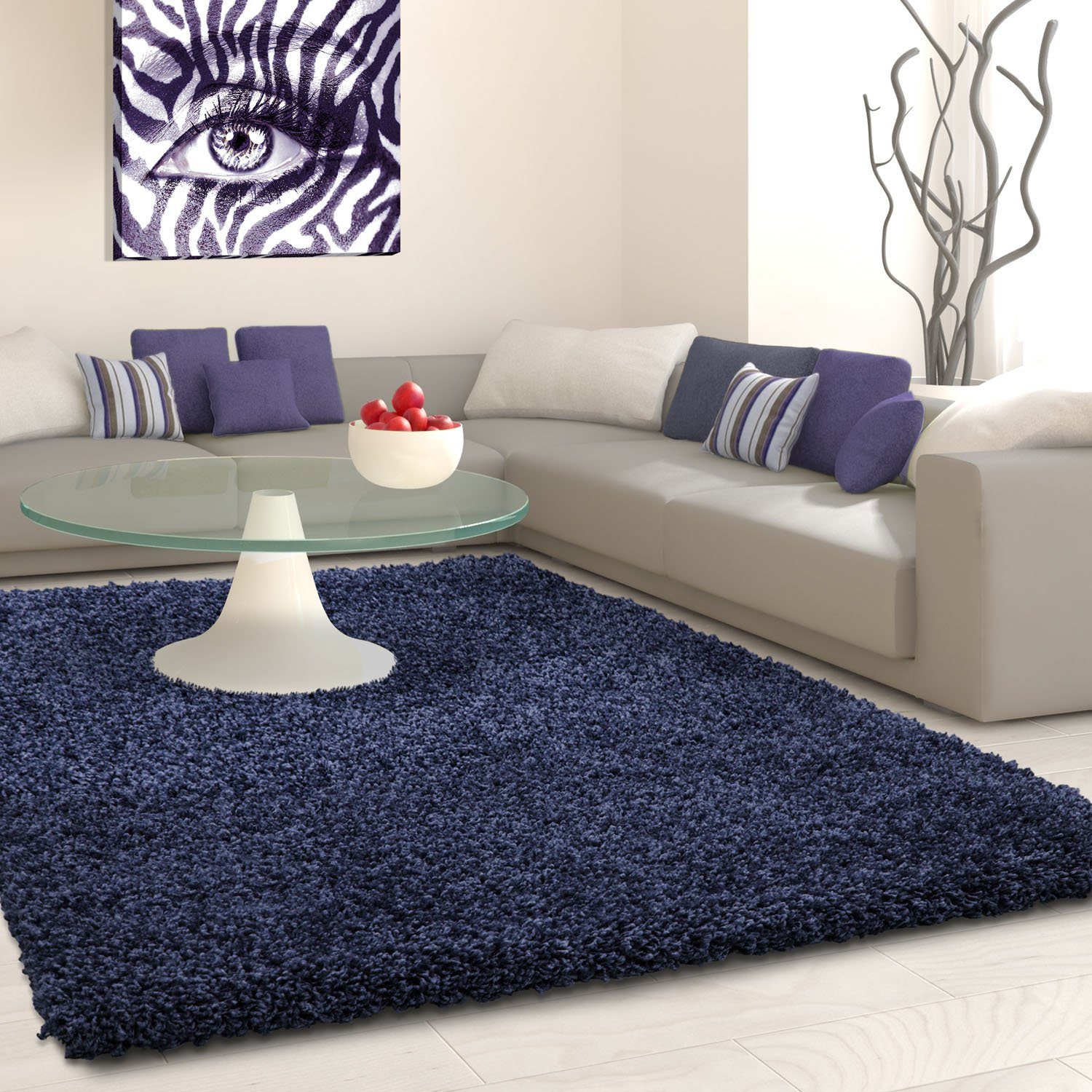 Ayyildiz Teppiche Hochflor-Teppich »Life Shaggy 1503«, rechteckig, 30 mm Hö günstig online kaufen