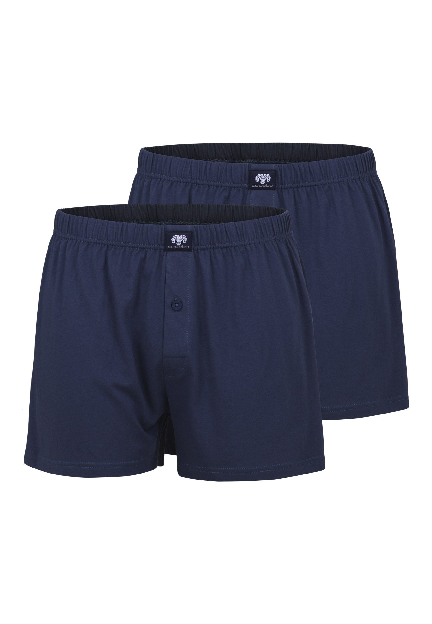 CECEBA Boxershorts CECEBA Herren Boxershort blau günstig online kaufen