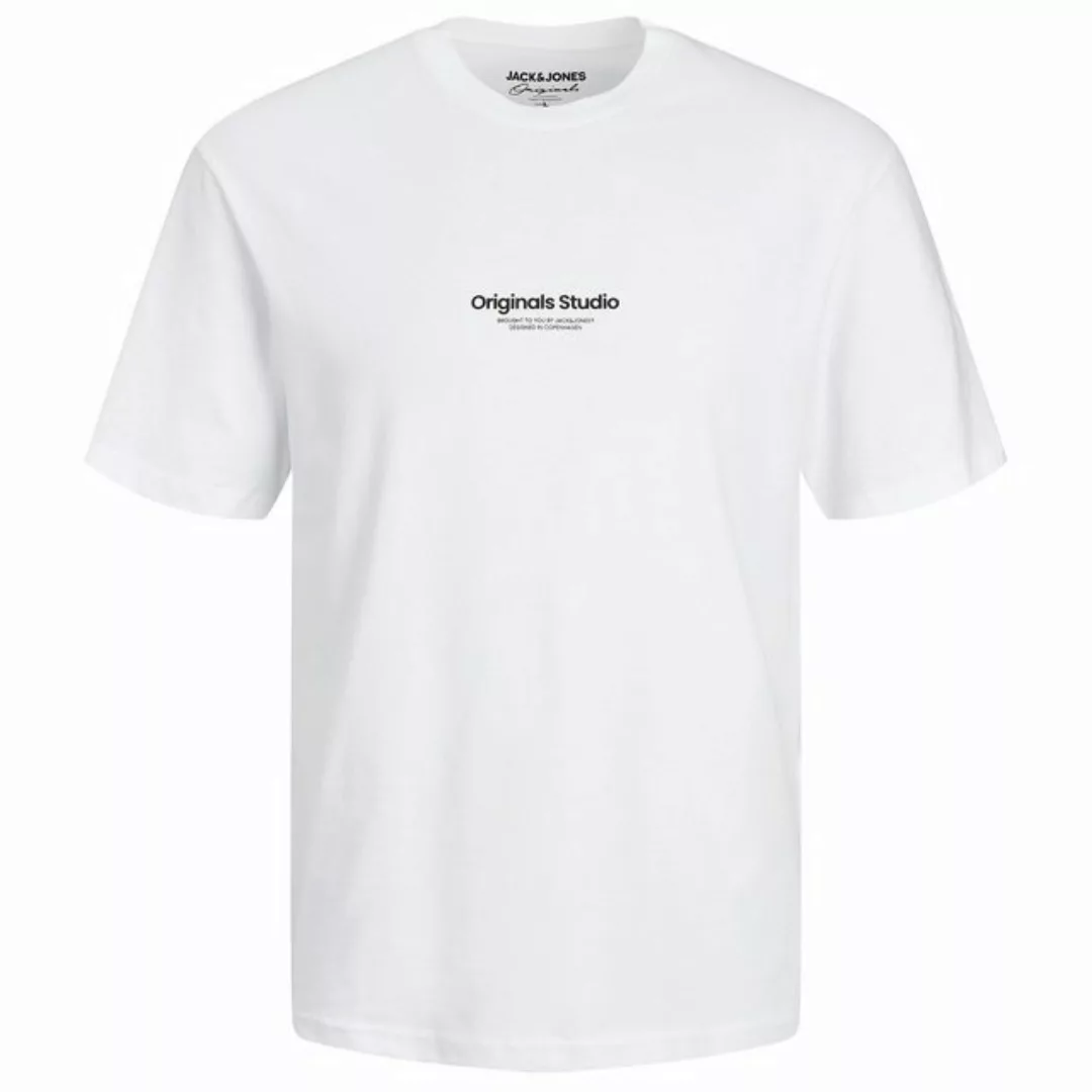 Jack & Jones Rundhalsshirt Jack&Jones T-Shirt Übergröße weiß JORVESTERBRO günstig online kaufen