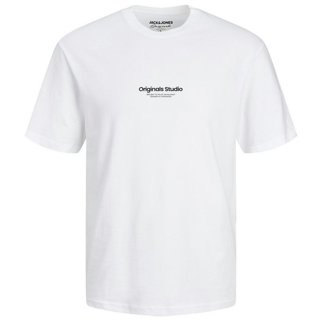 Jack & Jones Rundhalsshirt Jack&Jones T-Shirt Übergröße weiß JORVESTERBRO günstig online kaufen