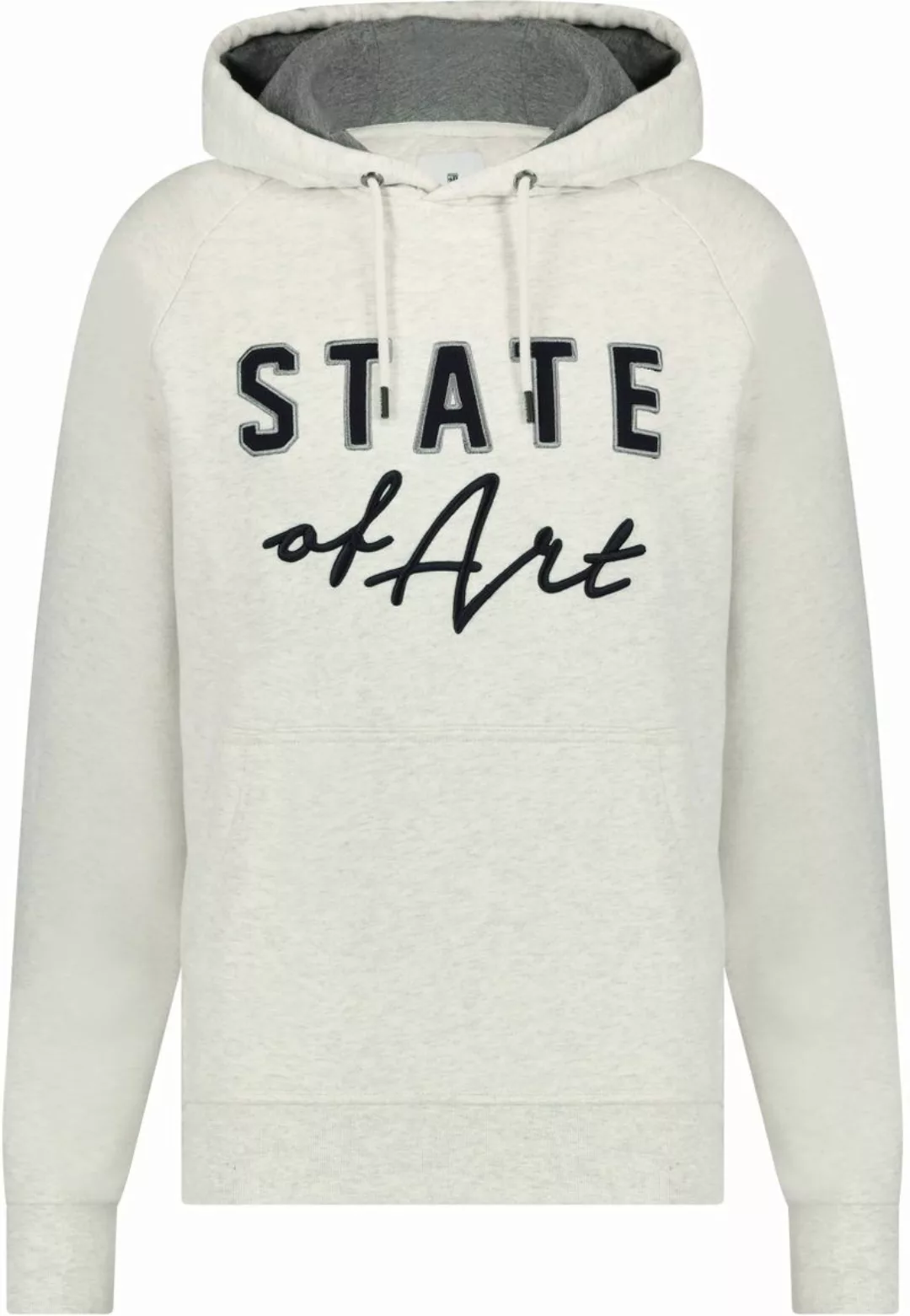 State Of Art Hoodie Logo Greige - Größe M günstig online kaufen