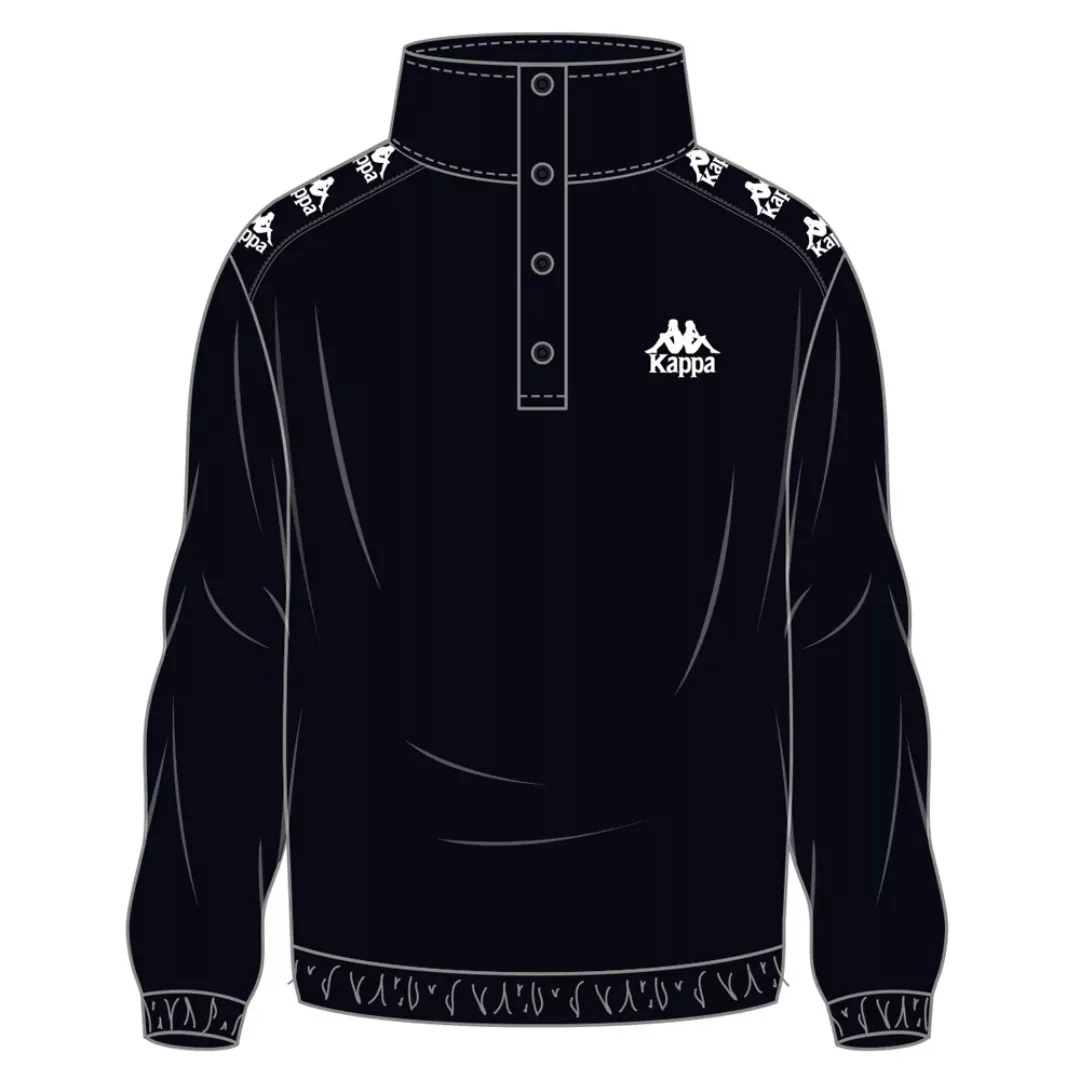 Kappa Sweatshirt, im Troyer Stil günstig online kaufen