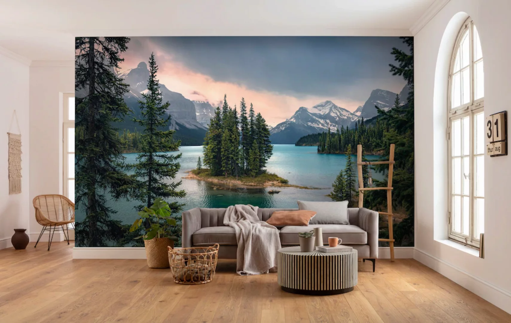 KOMAR Vlies Fototapete - Spirit Island - Größe 450 x 280 cm mehrfarbig günstig online kaufen