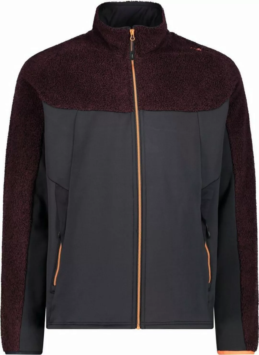 CMP Outdoorjacke MAN JACKET ANTRACITE-BURGUNDY günstig online kaufen