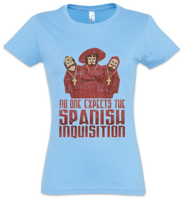 Urban Backwoods Print-Shirt No One Expects The Spanish Inquisition Damen T- günstig online kaufen