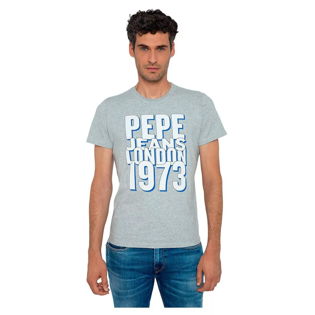 Pepe Jeans Darian Kurzärmeliges T-shirt 2XL Grey Marl günstig online kaufen