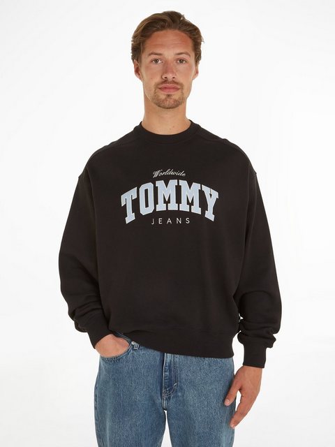 Tommy Jeans Sweatshirt TJM BOXY VARSITY CREW EXT günstig online kaufen