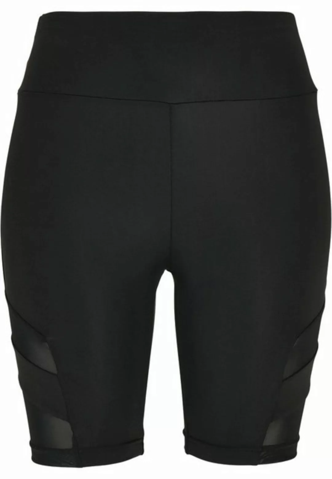 URBAN CLASSICS Stoffhose Urban Classics Damen Ladies High Waist Tech Mesh C günstig online kaufen