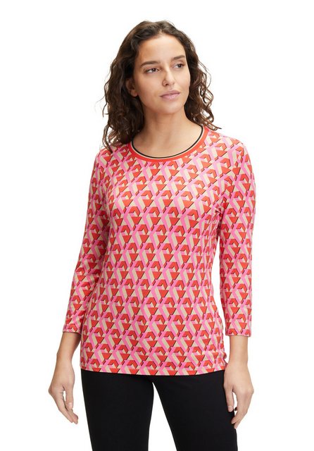 Betty Barclay 3/4-Arm-Shirt Betty Barclay Basic Shirt mit Print (1-tlg) Rip günstig online kaufen