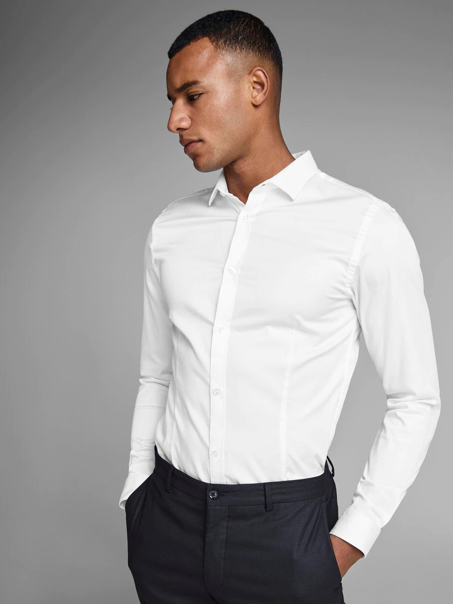 Jack & Jones Prparma Langarm Hemd XS White günstig online kaufen