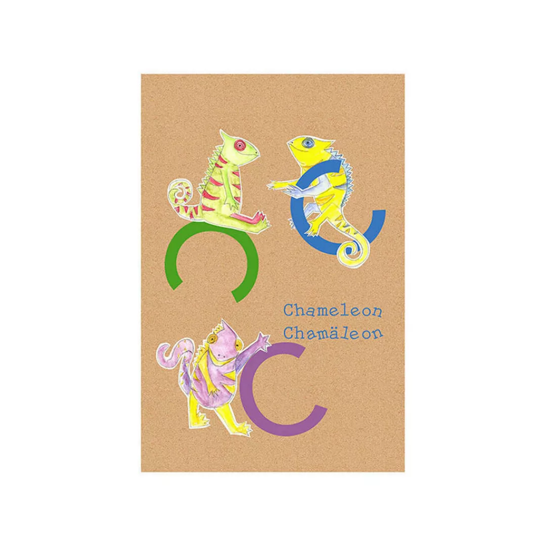 Komar Wandbild ABC Animal C Buchstaben B/L: ca. 30x40 cm günstig online kaufen
