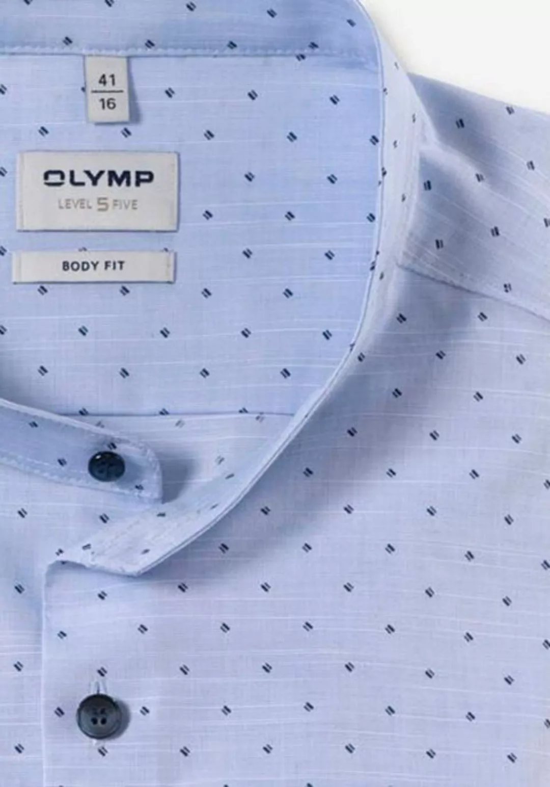 OLYMP Langarmhemd "Level Five Body Fit" günstig online kaufen