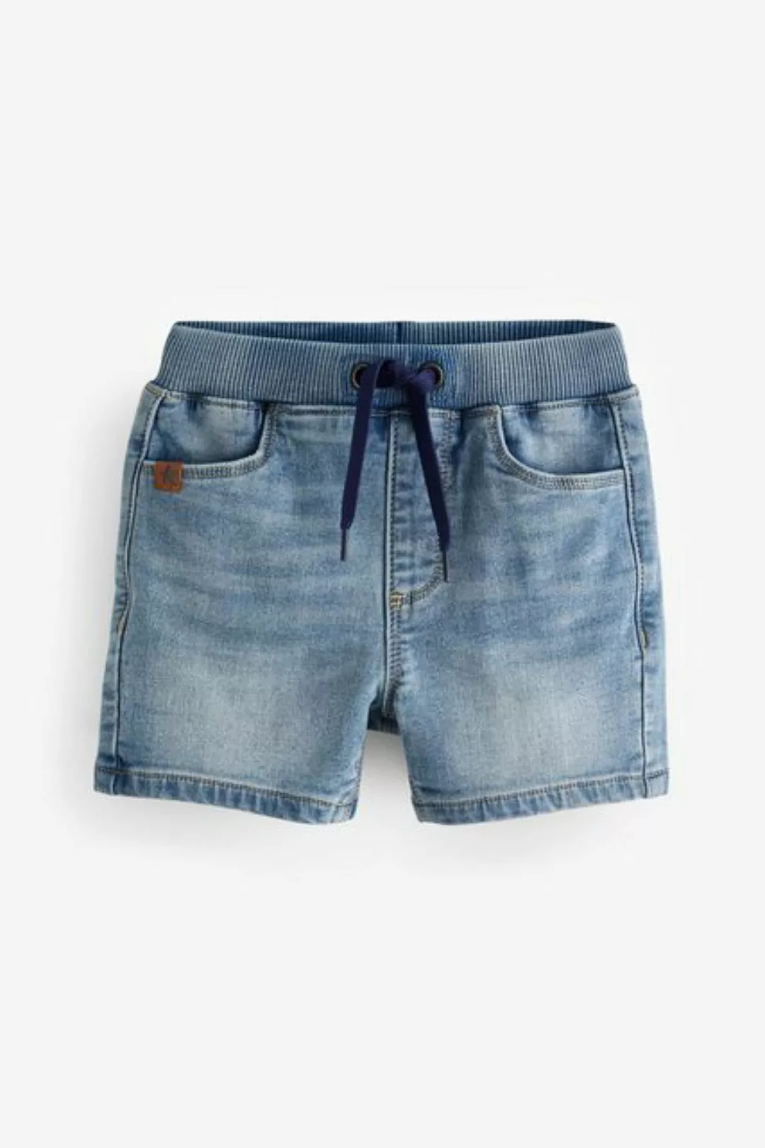 Next Jeansshorts Shorts aus Jersey-Denim zum Hineinschlüpfen (1-tlg) günstig online kaufen