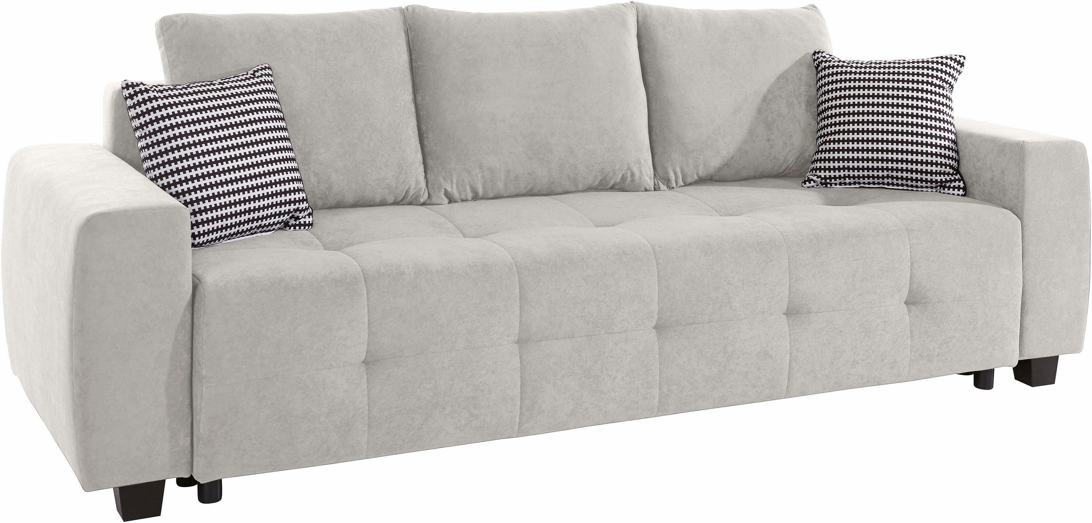 COLLECTION AB Schlafsofa "Bella", mit Bettfunktion und Bettkasten, inkl. lo günstig online kaufen