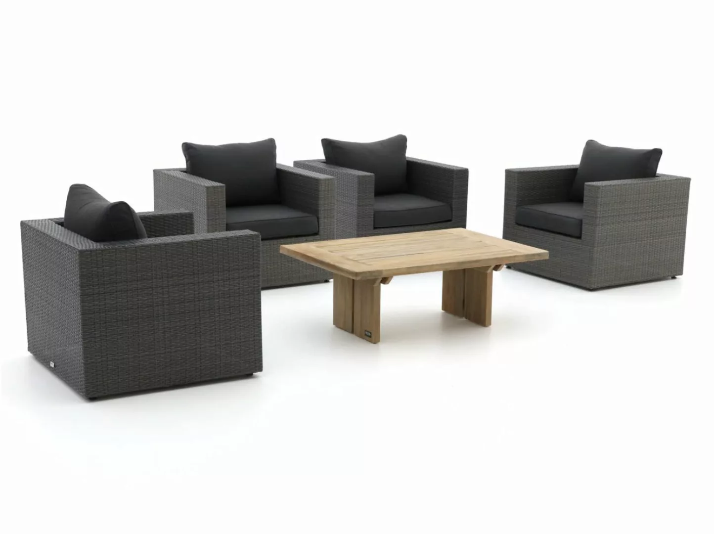 Forza Barolo/ROUGH-L Sessel Lounge-Set 5-teilig günstig online kaufen