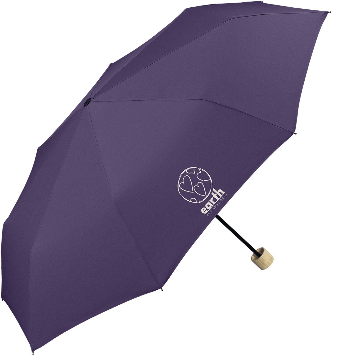 HAPPY RAIN Taschenregenschirm Earth - nachhaltiger günstig online kaufen