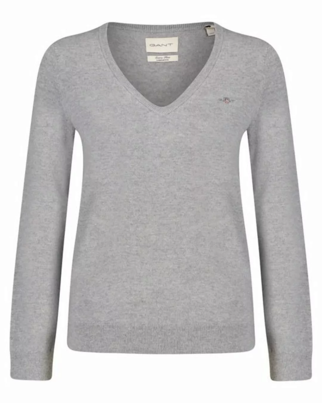 Gant V-Ausschnitt-Pullover EXTRAFINE LAMBSWOOL V-NECK günstig online kaufen