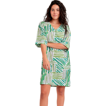 Admas  Tuniken Strandtunika mit halben Ärmeln Green Summer günstig online kaufen