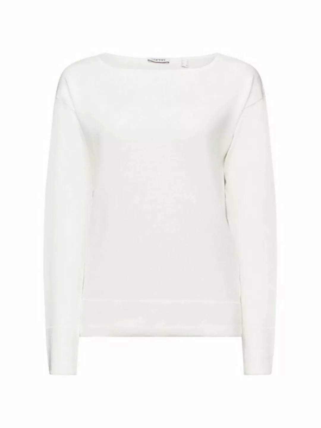 Esprit Rundhalspullover Pullover mit Bootausschnitt günstig online kaufen