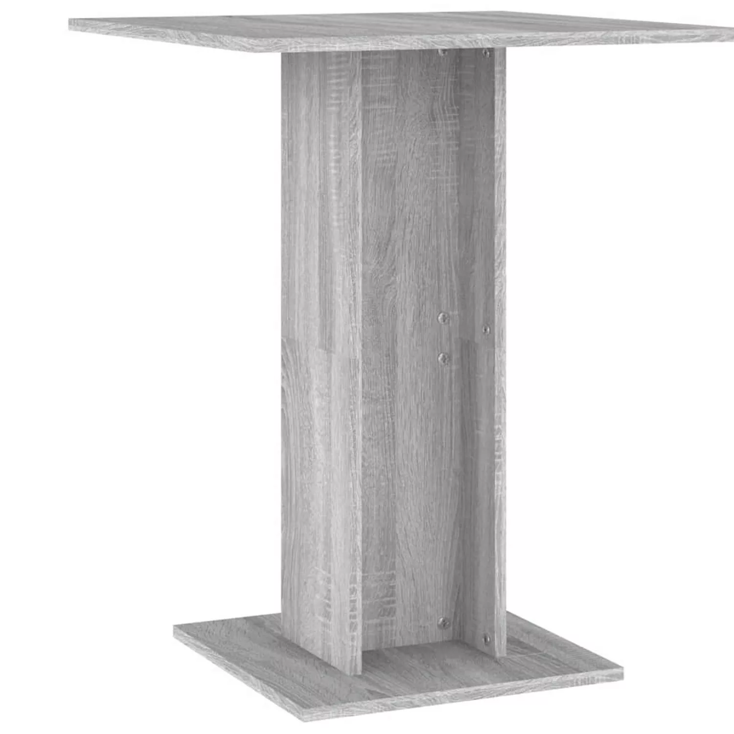 vidaXL BistRotisch Grau Sonoma 60x60x75 cm Holzwerkstoff günstig online kaufen