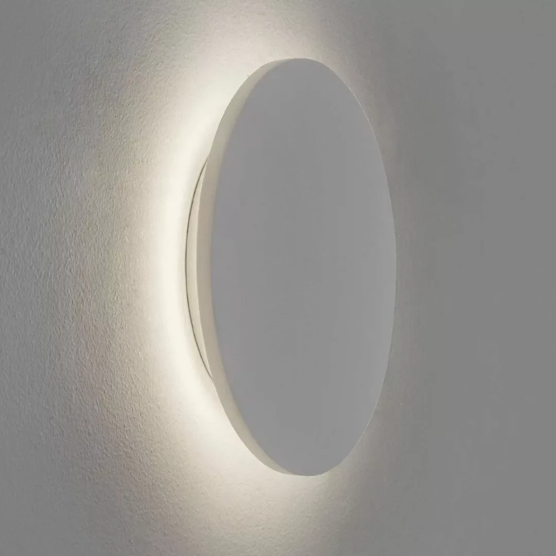 LED Wandleuchte Eclipse in Weiß 9,5W 446lm 3000K 250mm günstig online kaufen