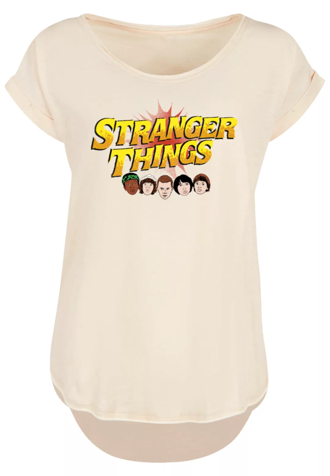 F4NT4STIC T-Shirt "Stranger Things Comic Heads Netflix TV Series", Premium günstig online kaufen