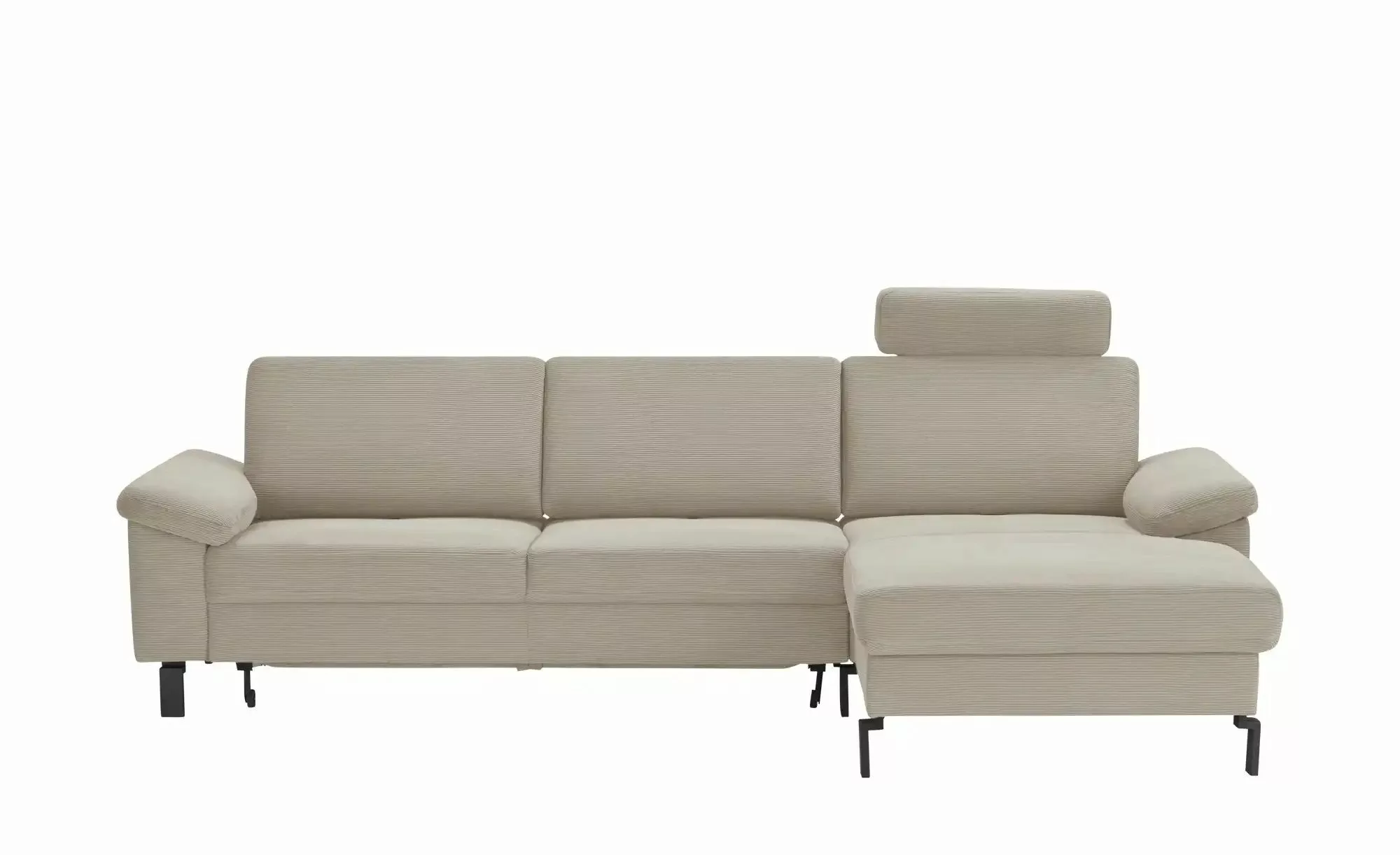 Max Schelling Ecksofa Feincord Maximum Move ¦ beige ¦ Maße (cm): B: 284 H: günstig online kaufen