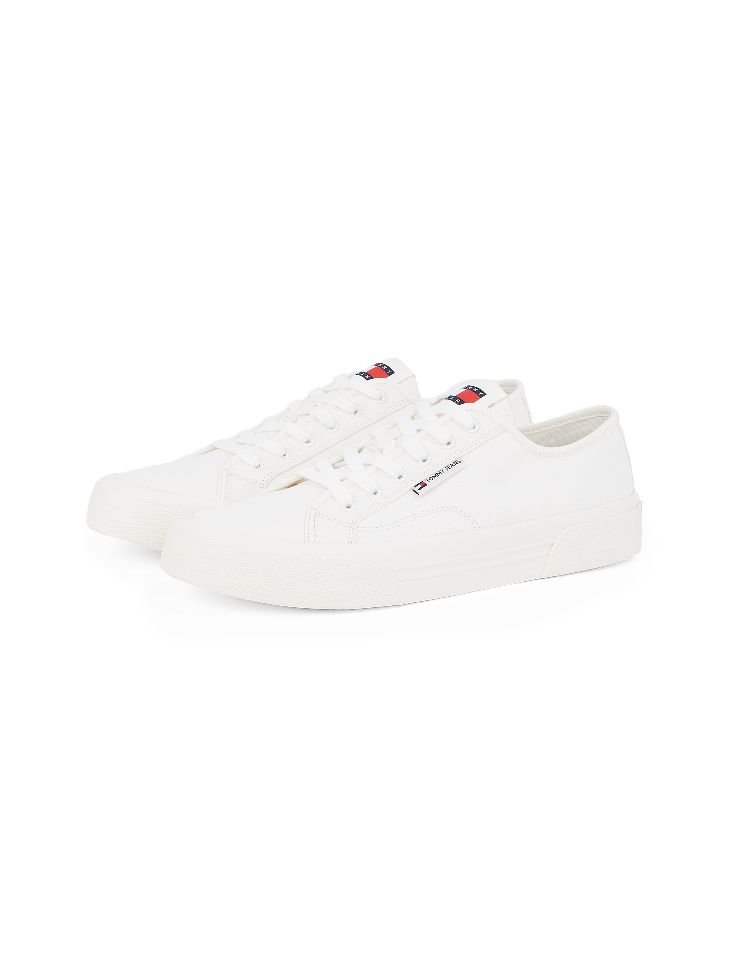 Tommy Jeans Plateausneaker "TJM LACE UP CANVAS COLOR", Freizeitschuh, Halbs günstig online kaufen