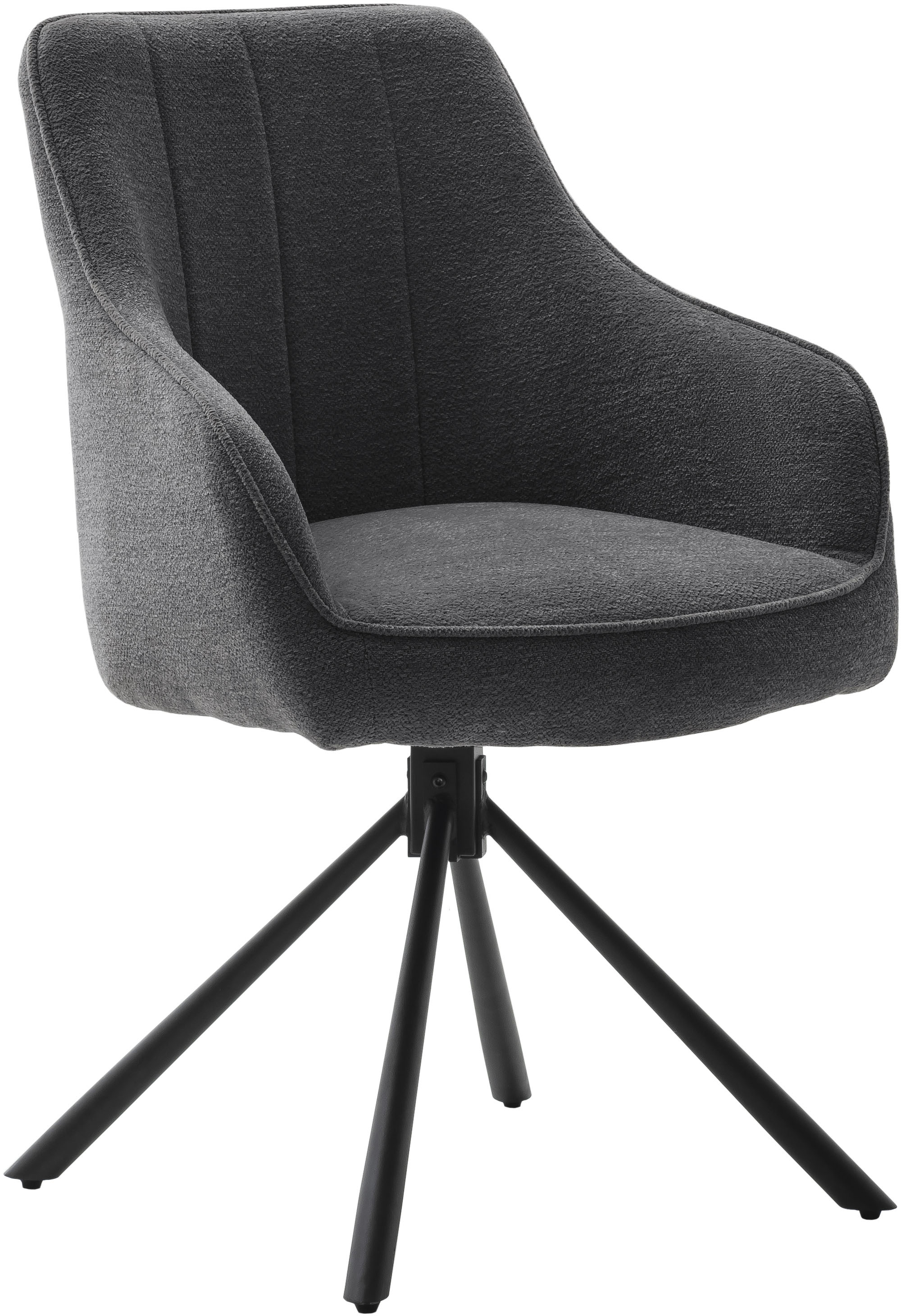MCA furniture Esszimmerstuhl "KASAMA", Strukturstoff, (2er-Set), 180 drehba günstig online kaufen