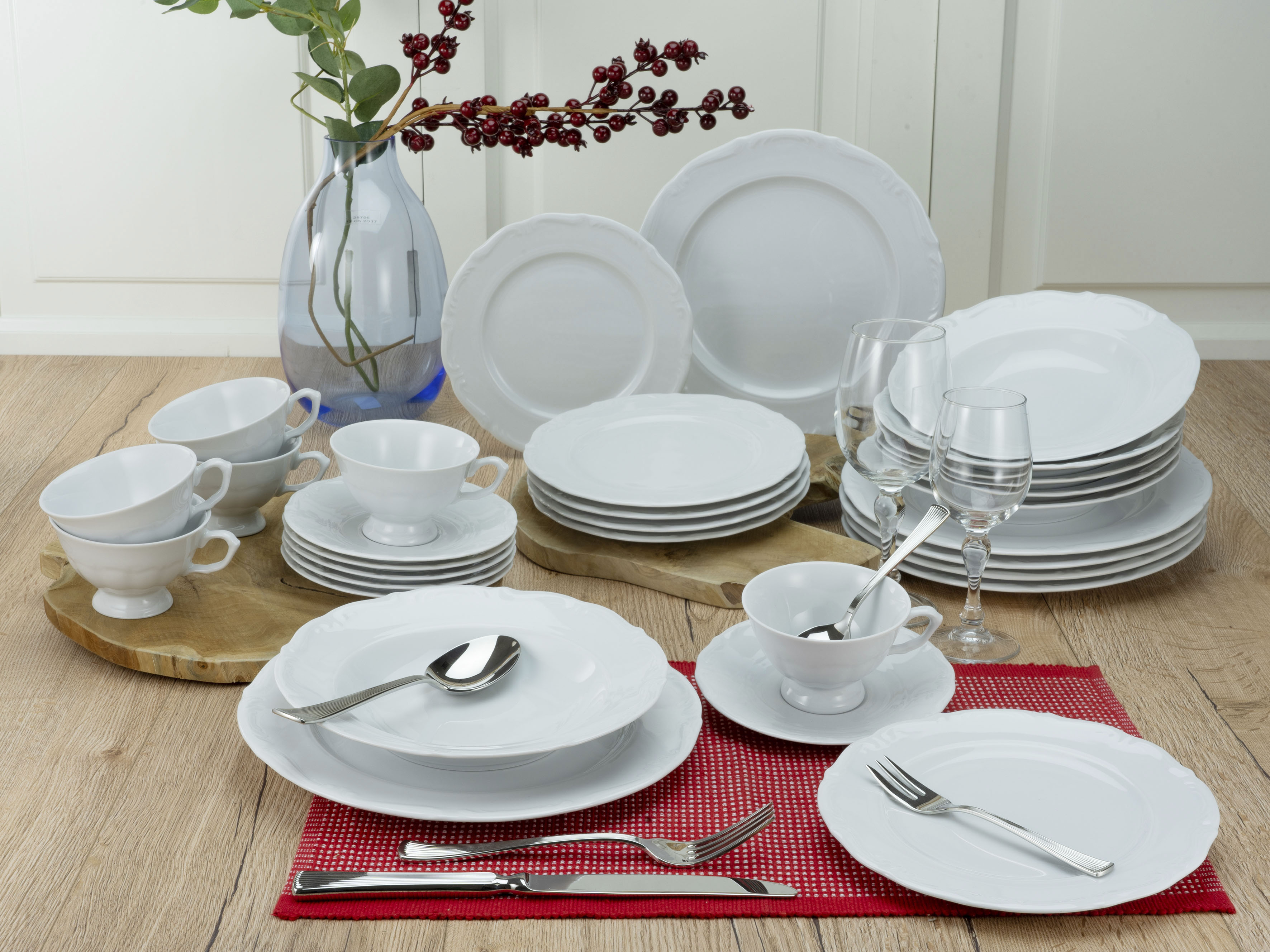 CreaTable Kombiservice »Geschirr-Set Maria Theresia«, (Set, 30 tlg., Kaffee günstig online kaufen