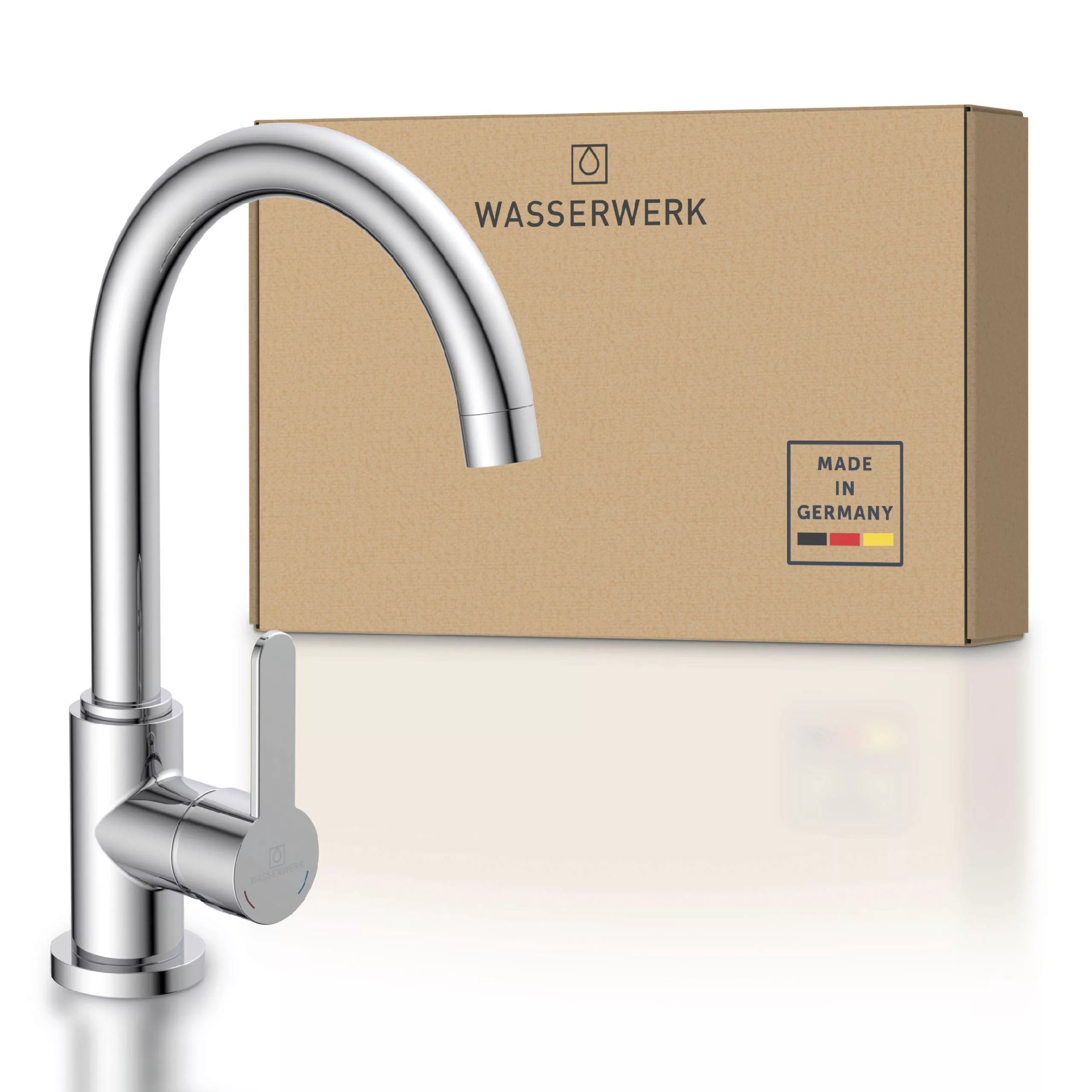 WASSERWERK Spültischarmatur »WK 5, Wasserhahn, Küche, Einhebelmischer«, 360 günstig online kaufen