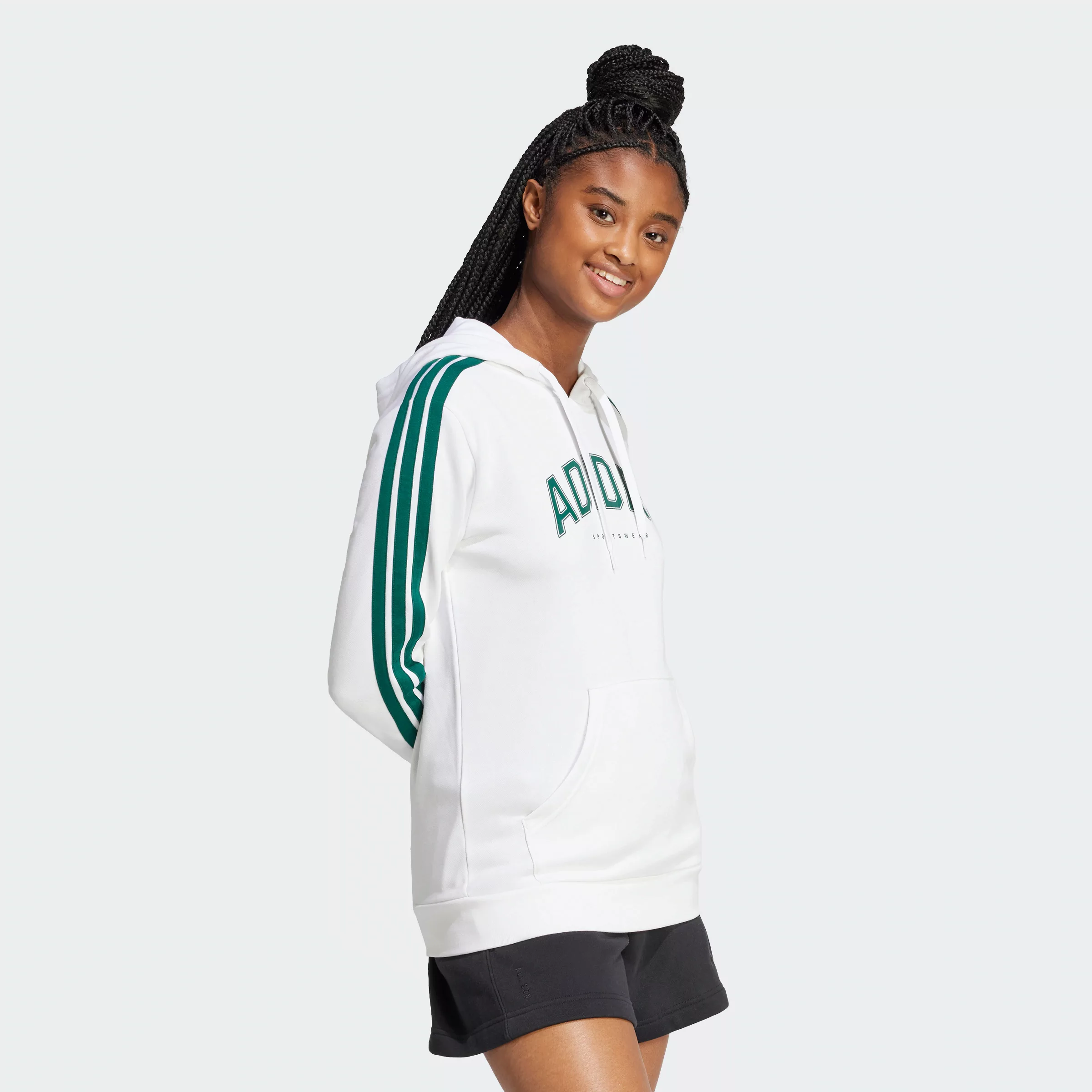 adidas Sportswear Kapuzensweatshirt "W L SOFTS HOOD" günstig online kaufen