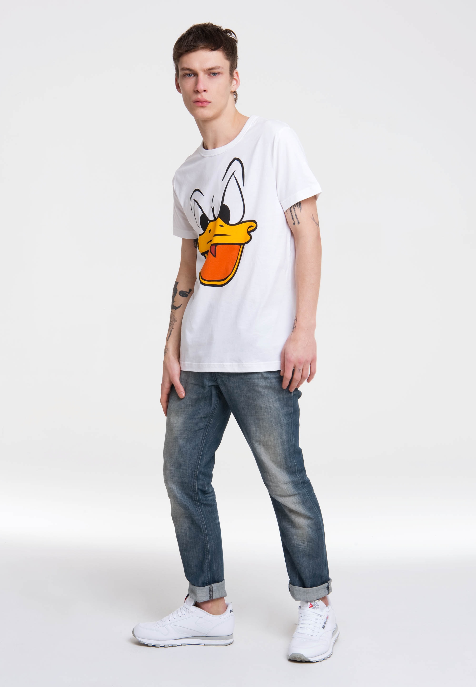 LOGOSHIRT T-Shirt "Donald Duck", im lizenziertem Originaldesign günstig online kaufen