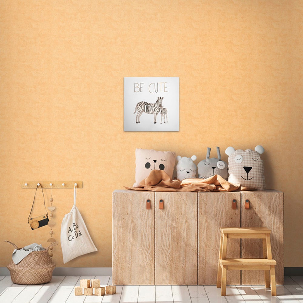 A.S. Création Leinwandbild "Fam Portrait 2 - Wandbild Beige Grau Keilrahmen günstig online kaufen