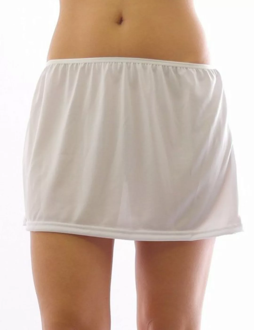 YESET Unterrock Mini Unterrock Gummibund Falten Rock Skirt Minirock Weiß L/ günstig online kaufen