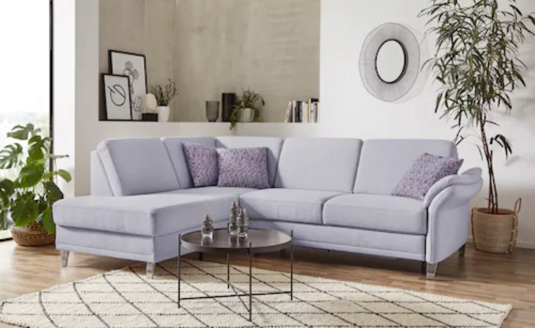 sit&more Ecksofa "Clio L-Form", wahlweise mit Bettfunktion und Bettkasten, günstig online kaufen