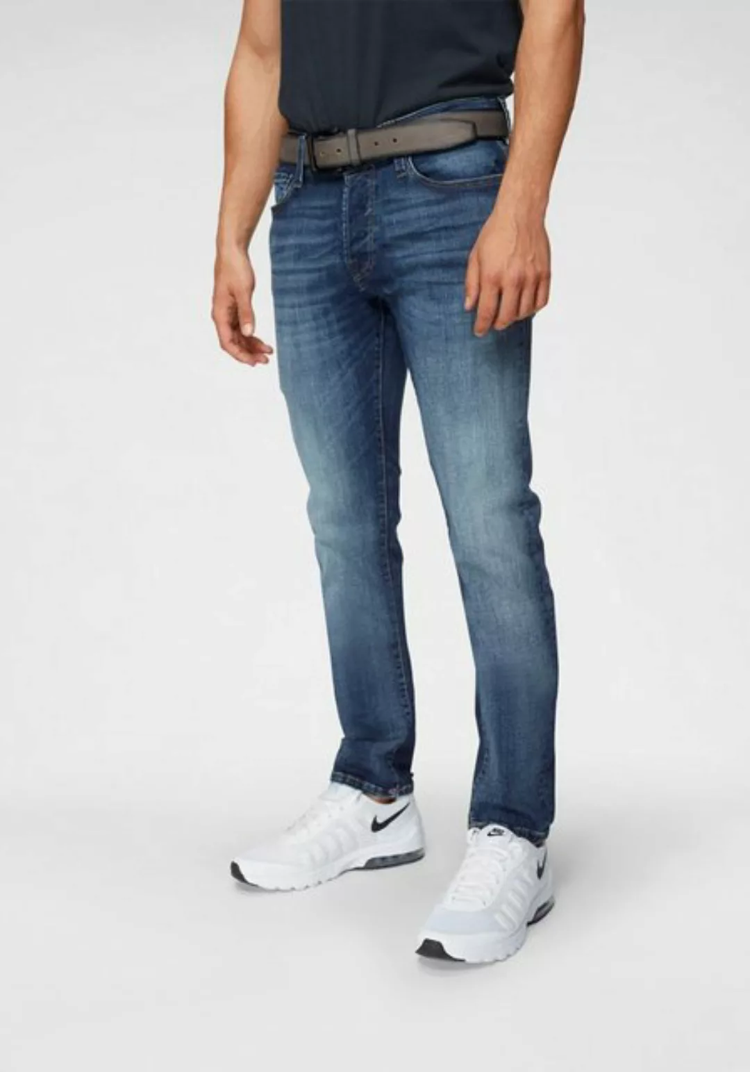 Jack & Jones Herren Jeans JJIGLENN JJICON JJ 057 50SPS - Slim Fit - Blau - günstig online kaufen