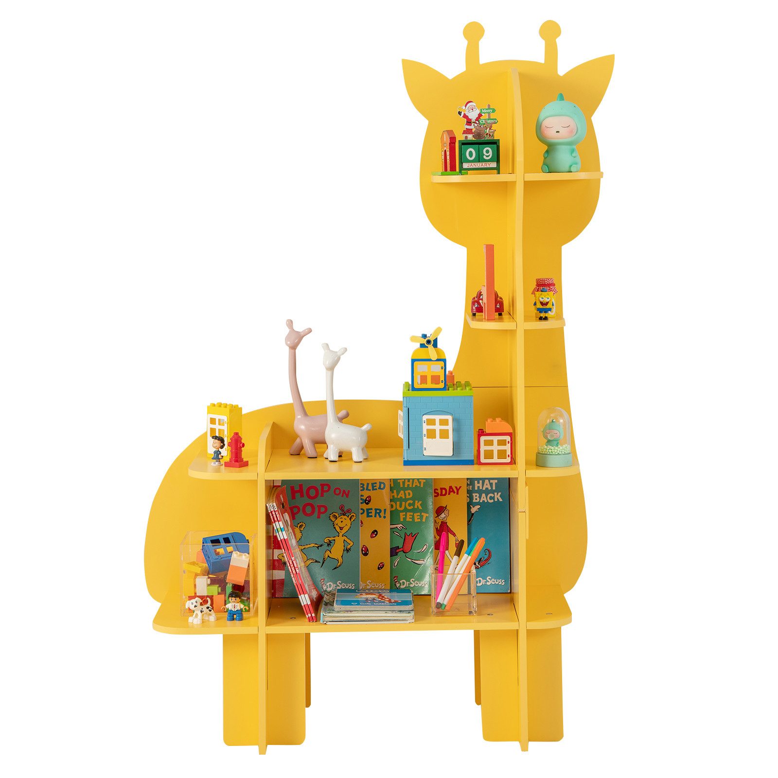 COSTWAY Bücherregal, Kinderregal Spielzeugregal Holz günstig online kaufen