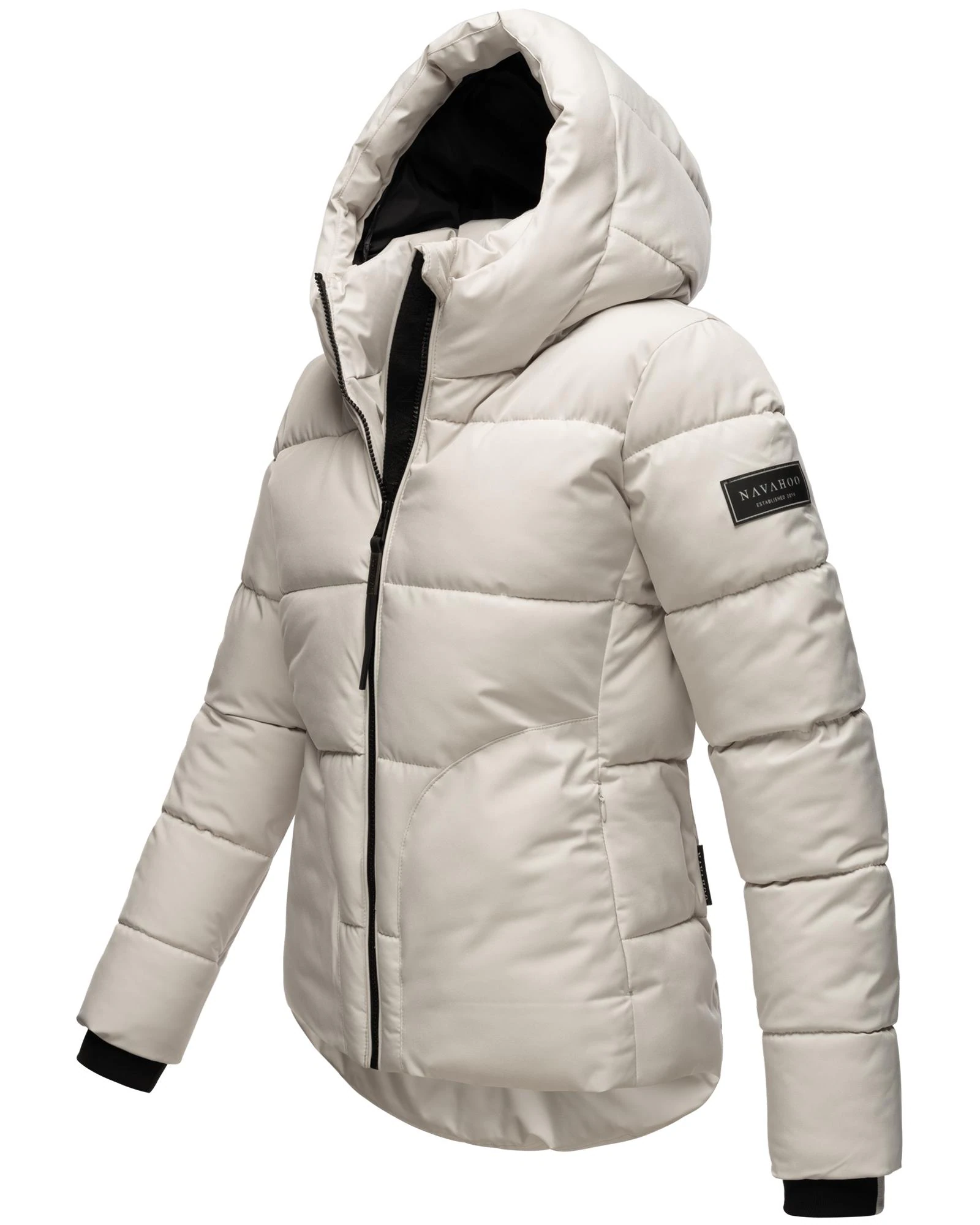 Navahoo Steppjacke "Lachperle XIV", mit Kapuze, Kurze gesteppte Damen Winte günstig online kaufen