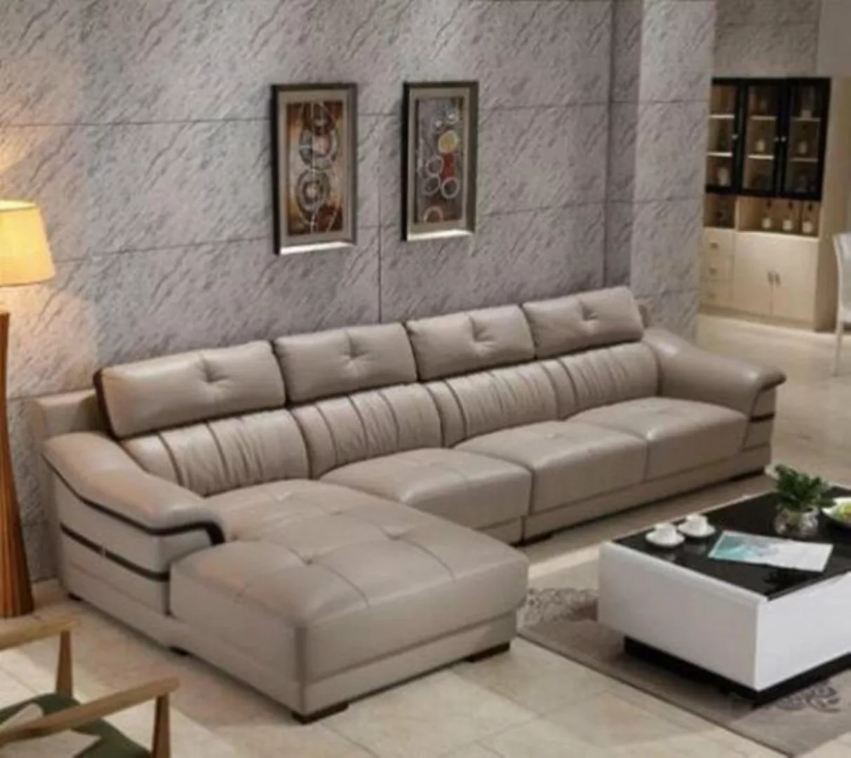 JVmoebel Ecksofa Luxus Eckcouchen Ecksofa Polster Modern Relax Sitz Möbel L günstig online kaufen