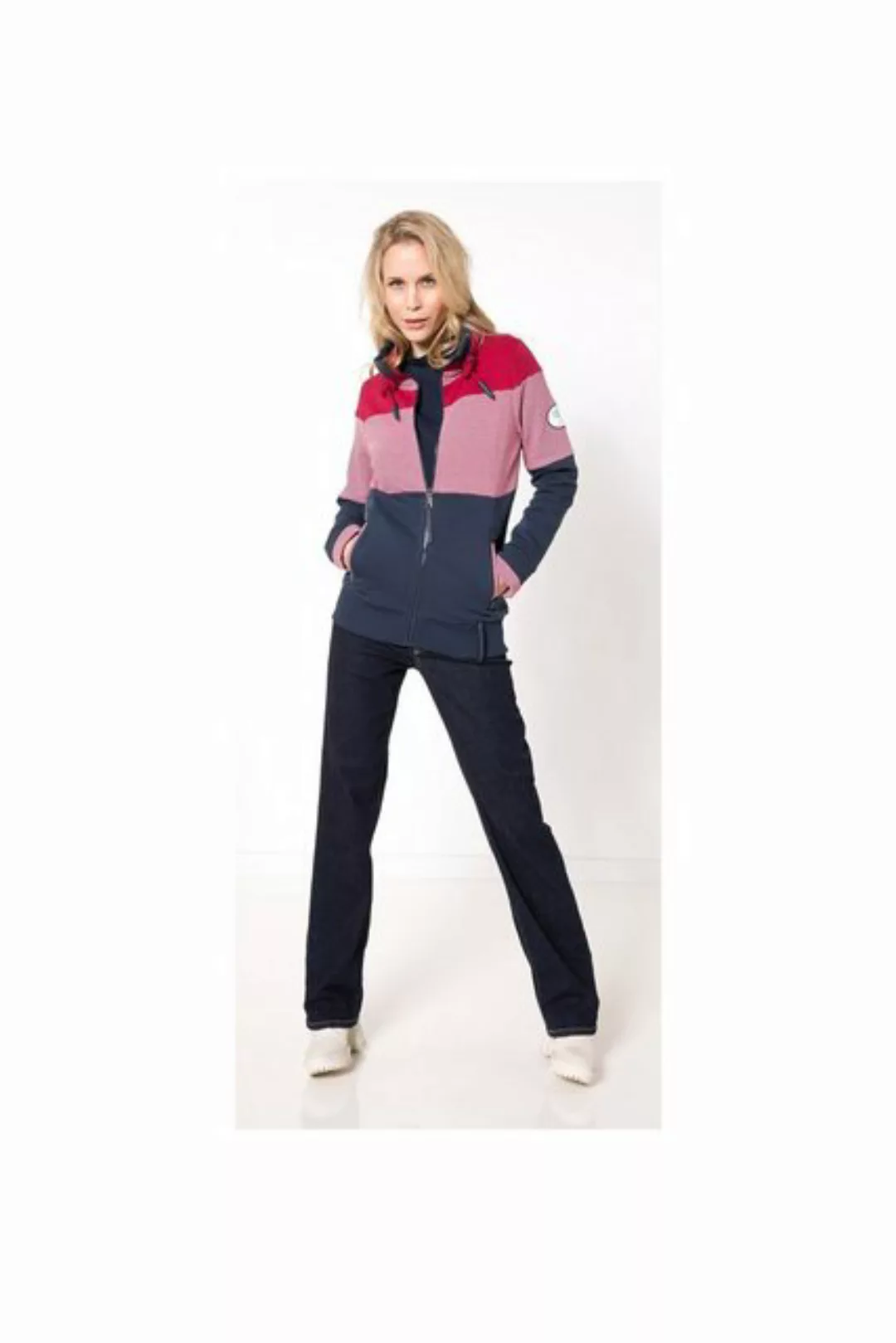 SER Sweatjacke Sweatjacke Flächenteiler W9923313W auch in großen Größen günstig online kaufen