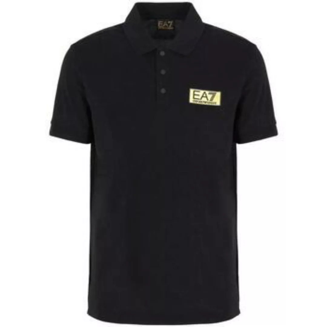 Ea7 Emporio Armani  T-Shirts & Poloshirts Gold Label Pima Cotton Polo Shirt günstig online kaufen