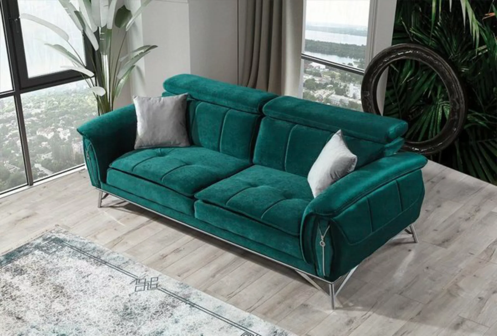 Villa Möbel Sofa Sky, Set, mit Relax-/Bettfunktion durch verstellbare Rücke günstig online kaufen