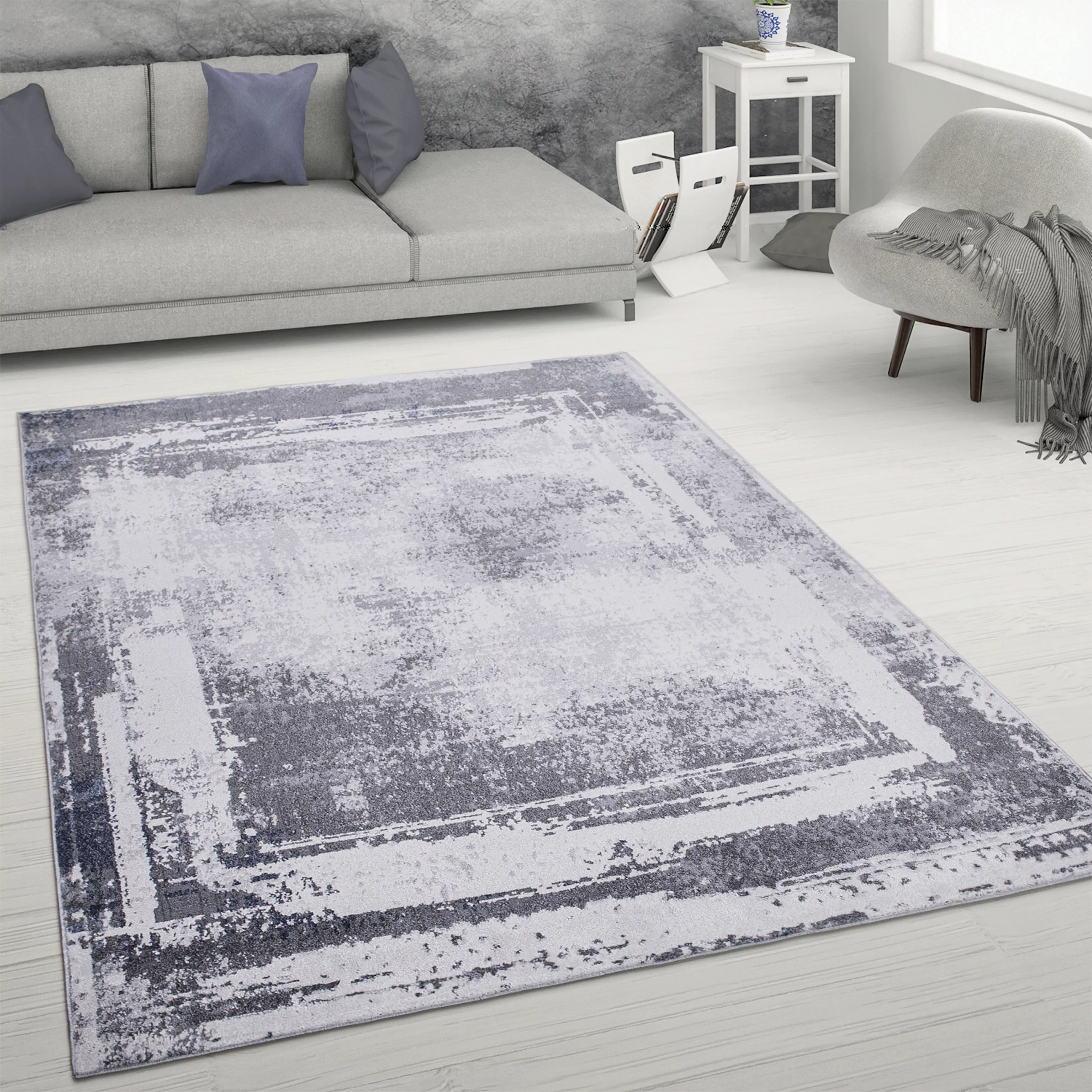 Paco Home Teppich »Catania 843«, rechteckig, Kurzflor, modernes Design, ide günstig online kaufen