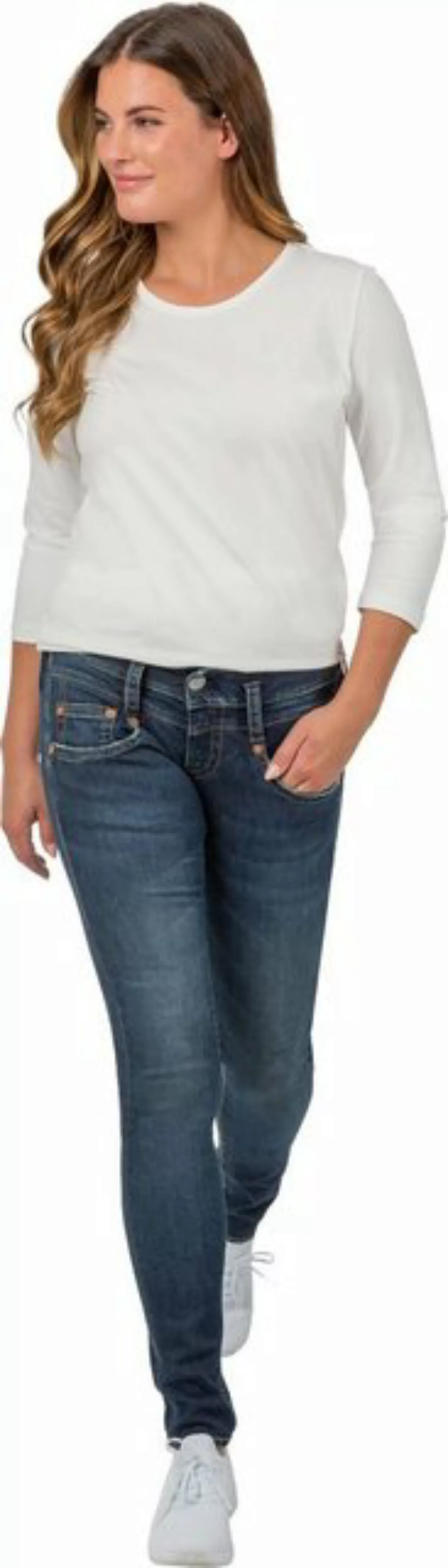 Herrlicher Stretch-Jeans Pitch Slim Jeans aus Organic Denim 5-Pocket-Style günstig online kaufen