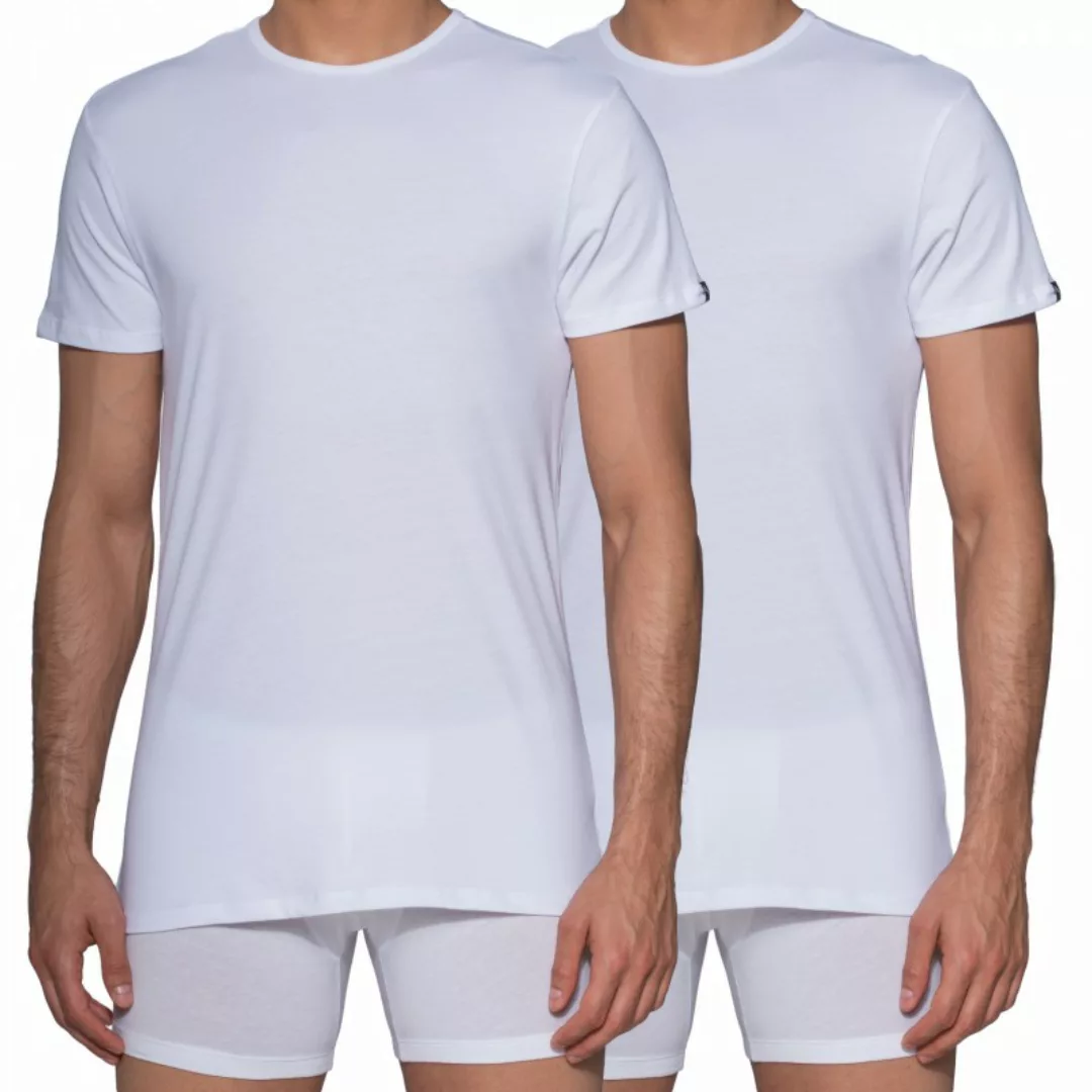 Puma 2-er Set Round Neck T-Shirts Weiß günstig online kaufen